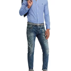 Discount 🔔 Polo Ralph Lauren Slim Fit Poplin 👕 Shirt 😀 -Industrie Shop unnamed file 2418