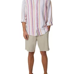 Flash Sale ✔️ Industrie The Monterrico Linen Long Sleeve 👚 Shirt Multi ✨ -Industrie Shop unnamed file 2450