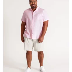 Promo 🎁 Reserve Bodega Linen 👚 Shirt Pink 🛒 -Industrie Shop unnamed file 246
