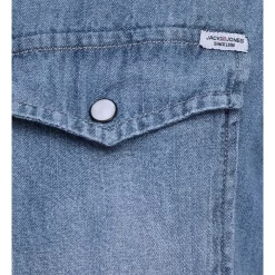 Discount 😀 Jack & Jones Sheridan Long Sleeve Denim 👕 Shirt 🛒 -Industrie Shop unnamed file 2477
