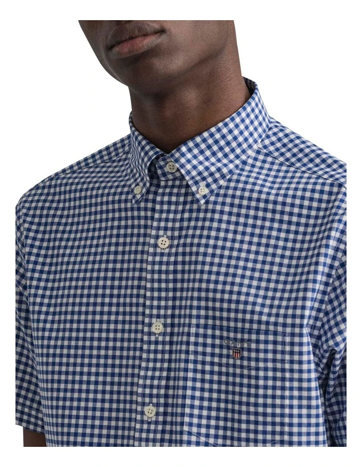 Deals π Gant Broadcloth Gingham Regular Short Sleeve π Shirt In Yale Blue π₯ 6 Deals π Gant Broadcloth Gingham Regular Short Sleeve π Shirt In Yale Blue π₯ - Image 4