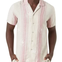 Cheap π― MJ Bale Mapleton Camp Collar π Shirt In Latte Desert Sand π―