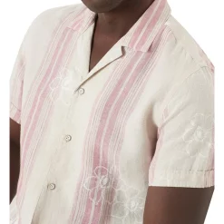 Cheap 💯 MJ Bale Mapleton Camp Collar 👕 Shirt In Latte Desert Sand 💯 -Industrie Shop unnamed file 273