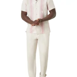 Cheap 💯 MJ Bale Mapleton Camp Collar 👕 Shirt In Latte Desert Sand 💯 -Industrie Shop unnamed file 274