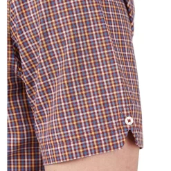Budget 🌟 Ben Sherman Mini Gingham Short Sleeve 👕 Shirt In Claret 😀 -Industrie Shop unnamed file 277