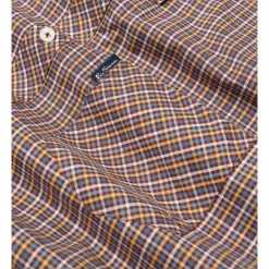 Budget 🌟 Ben Sherman Mini Gingham Short Sleeve 👕 Shirt In Claret 😀 -Industrie Shop unnamed file 278