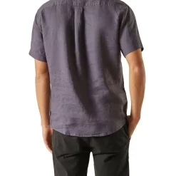 Top 10 👏 Article One Nero Linen Short Sleeve 👕 Shirt In Marine 😉 -Industrie Shop unnamed file 284