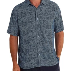 Coupon ⭐ Breakaway Rehan Bamboo 👕 Shirt Blue/Multi 👏