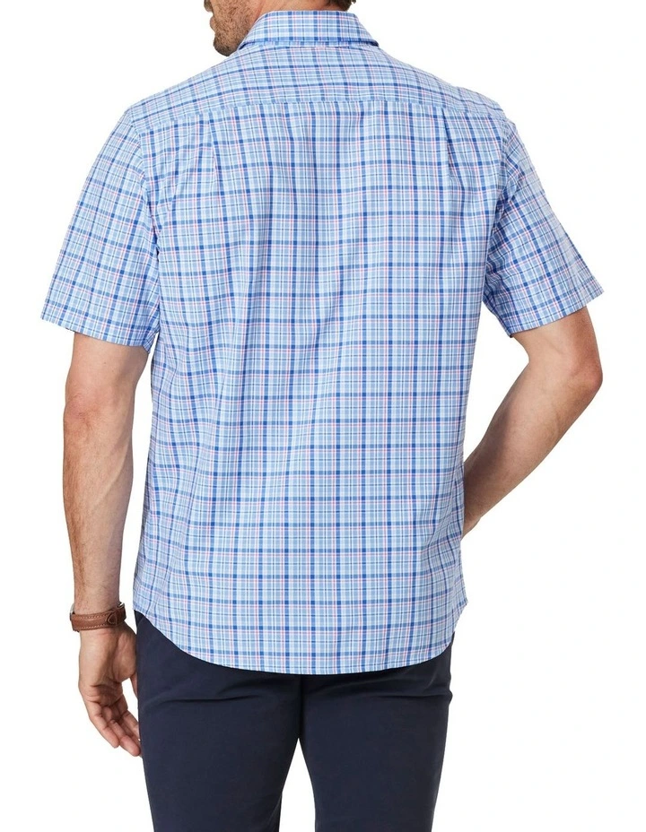 Flash Sale β€οΈ Gazman Easy Care Check Short Sleeve π Shirt In Blue π₯° 4 Flash Sale β€οΈ Gazman Easy Care Check Short Sleeve π Shirt In Blue π₯° - Image 2