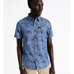 Best deal 🤩 Superdry Vintage Loom 👚 Shirt In Blue ✨ -Industrie Shop unnamed file 308