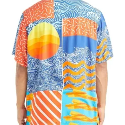 Budget π― Nana Judy Ortega Printed π Shirt In Blue/Orange π 7 Budget π― Nana Judy Ortega Printed π Shirt In Blue/Orange π -Industrie Shop unnamed file 313