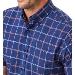 Promo π Gazman Casual Madras Check Short Sleeve π Shirt In Navy π― 8 Promo π Gazman Casual Madras Check Short Sleeve π Shirt In Navy π― -Industrie Shop unnamed file 316