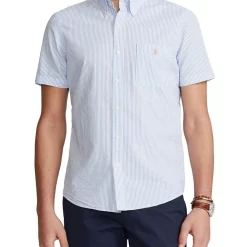 New π Polo Ralph Lauren Prepster Classic Fit Seersucker π Shirt π―