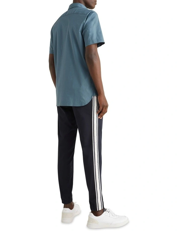 Best deal 𧨠Tommy Hilfiger Natural Soft Poplin Short Sleeve π Shirt In Mercury Marine β¨ 4 Best deal 𧨠Tommy Hilfiger Natural Soft Poplin Short Sleeve π Shirt In Mercury Marine β¨ - Image 2