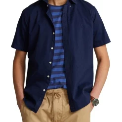 Best reviews of 🎉 Polo Ralph Lauren Classic Fit RL Prepster Twill 👕 Shirt In Navy 🛒