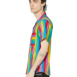 Hot Sale π Dangerfield Rainbow Stripe Short Sleeve π Shirt Rainbow π 8 Hot Sale π Dangerfield Rainbow Stripe Short Sleeve π Shirt Rainbow π -Industrie Shop unnamed file 362