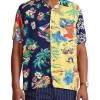 Brand new 👍 Polo Ralph Lauren Classic Fit Tropical Patchwork 👚 Shirt ❤️