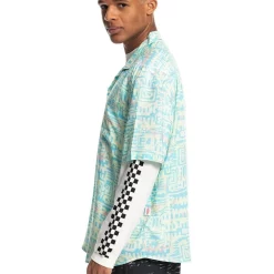 Best deal 🎉 Quiksilver X Stranger Things The Argyle Short Sleeve 👕 Shirt In Multi Print 🧨 -Industrie Shop unnamed file 417