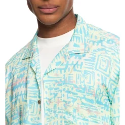 Best deal 🎉 Quiksilver X Stranger Things The Argyle Short Sleeve 👕 Shirt In Multi Print 🧨 -Industrie Shop unnamed file 420