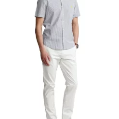 Cheapest ⭐ Polo Ralph Lauren RL Prepster Classic Fit Seersucker 👕 Shirt In Blue 🥰 -Industrie Shop unnamed file 438