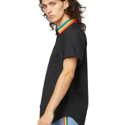 Outlet π Dangerfield Collar Rainbow Stripe π Shirt Black π― 8 Outlet π Dangerfield Collar Rainbow Stripe π Shirt Black π― -Industrie Shop unnamed file 450
