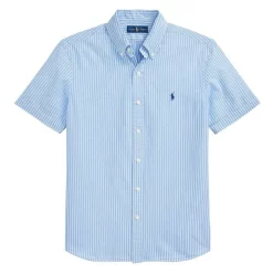 Budget 🥰 Polo Ralph Lauren Prepster Classic Fit Seersucker 👕 Shirt 🎉 -Industrie Shop unnamed file 492