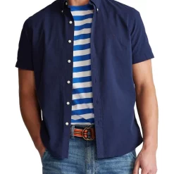 Cheapest π Polo Ralph Lauren Classic Fit Seersucker π Shirt π₯°