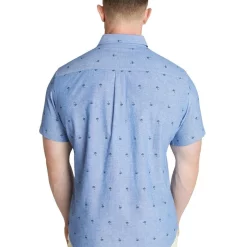 Discount 🎉 Johnny Bigg The Brushstroke Print 👚 Shirt Blue 🧨 -Industrie Shop unnamed file 520