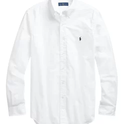 Best Sale ✨ Polo Ralph Lauren Slim Fit Garment-Dyed Oxford 👕 Shirt 🎁