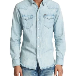 Best reviews of 🔔 Polo Ralph Lauren Classic Fit Denim Western 👕 Shirt ⌛