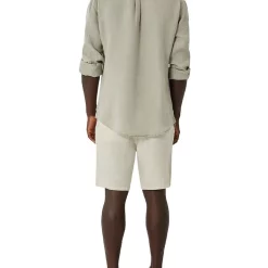 Top 10 🎁 Industrie The Tennyson Linen 👕 Shirt In Light Army 🔔 -Industrie Shop unnamed file 599