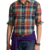 Best Sale 😍 Polo Ralph Lauren Classic Fit Madras 👚 Shirt In Multi 💯 -Industrie Shop unnamed file 604