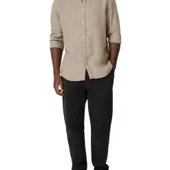 Flash Sale ⭐ Industrie The Trinidad Linen 👕 Shirt In Green 🎉 -Industrie Shop unnamed file 614