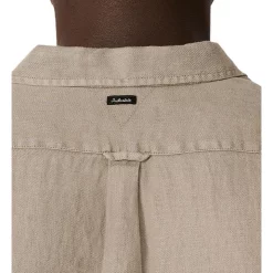 Flash Sale ⭐ Industrie The Trinidad Linen 👕 Shirt In Green 🎉 -Industrie Shop unnamed file 616