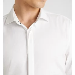 Cheapest 💯 Yd. Oscar Slim 👗 Dress 👕 Shirt In White 🔥 -Industrie Shop unnamed file 624