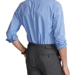 Wholesale 👏 Polo Ralph Lauren Classic Fit Stretch Poplin 👕 Shirt In Blue 👍 -Industrie Shop unnamed file 650