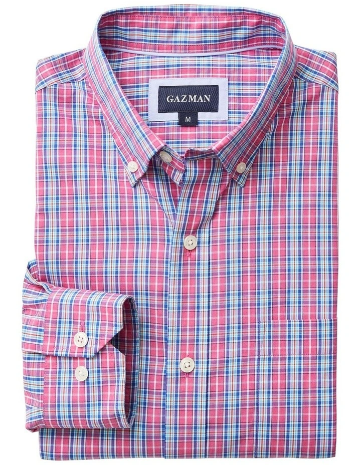Coupon π Gazman Easy Care Check Long Sleeve π Shirt In Bright Pink β¨ 6 Coupon π Gazman Easy Care Check Long Sleeve π Shirt In Bright Pink β¨ - Image 4