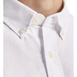 Outlet 🛒 Jack & Jones Oxford Long Sleeve 👕 Shirt In White ❤️ -Industrie Shop unnamed file 684