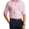 Cheapest 🛒 Polo Ralph Lauren Classic Fit Linen 👚 Shirt In Pink 🎉 -Industrie Shop unnamed file 747