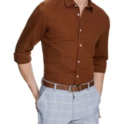 Hot Sale ✨ Yd. New England Linen Blend 👚 Shirt 🔔