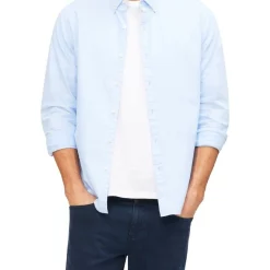 Flash Sale 🎁 Van Heusen Oxford Plain Casual 👕 Shirt Sky Blue 💯 -Industrie Shop unnamed file 765