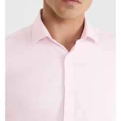 Brand new 🥰 Yd. Mikey Slim 👗 Dress 👕 Shirt In Pink ✔️ -Industrie Shop unnamed file 779