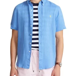 Cheap ✔️ Polo Ralph Lauren Classic Fit Linen 👚 Shirt 🌟