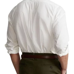 Promo 🤩 Polo Ralph Lauren Classic Fit Chambray 👚 Shirt In White 🌟 -Industrie Shop unnamed file 794