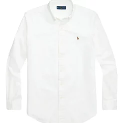 Promo 🤩 Polo Ralph Lauren Classic Fit Chambray 👚 Shirt In White 🌟 -Industrie Shop unnamed file 796