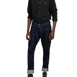 Discount 🛒 Gant Regular Broadcloth Long Sleeve 👕 Shirt In Black 🔥 -Industrie Shop unnamed file 816