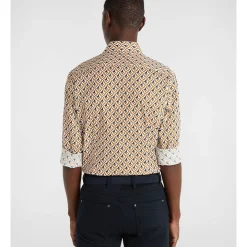 Wholesale 🎉 Yd. Dominic Slim Print 👚 Shirt In White ⌛ -Industrie Shop unnamed file 828