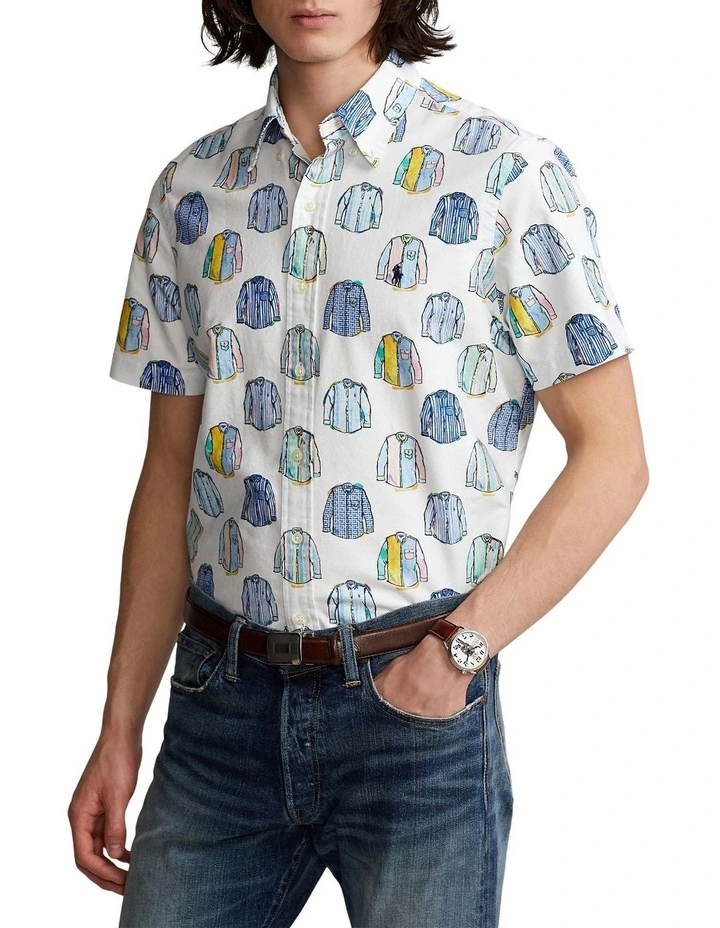 Wholesale βοΈ Polo Ralph Lauren Classic Fit Print Oxford π Shirt In Multi π 3 Wholesale βοΈ Polo Ralph Lauren Classic Fit Print Oxford π Shirt In Multi π