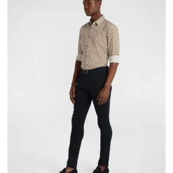 Wholesale 🎉 Yd. Dominic Slim Print 👚 Shirt In White ⌛ -Industrie Shop unnamed file 830