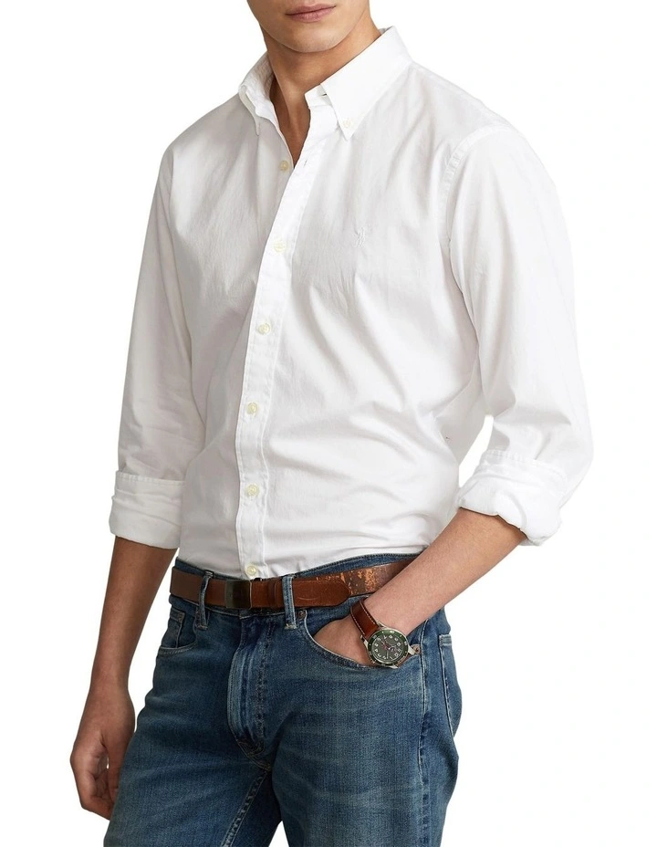 Top 10 π Polo Ralph Lauren Classic Fit Twill π Shirt In White π₯ 3 Top 10 π Polo Ralph Lauren Classic Fit Twill π Shirt In White π₯